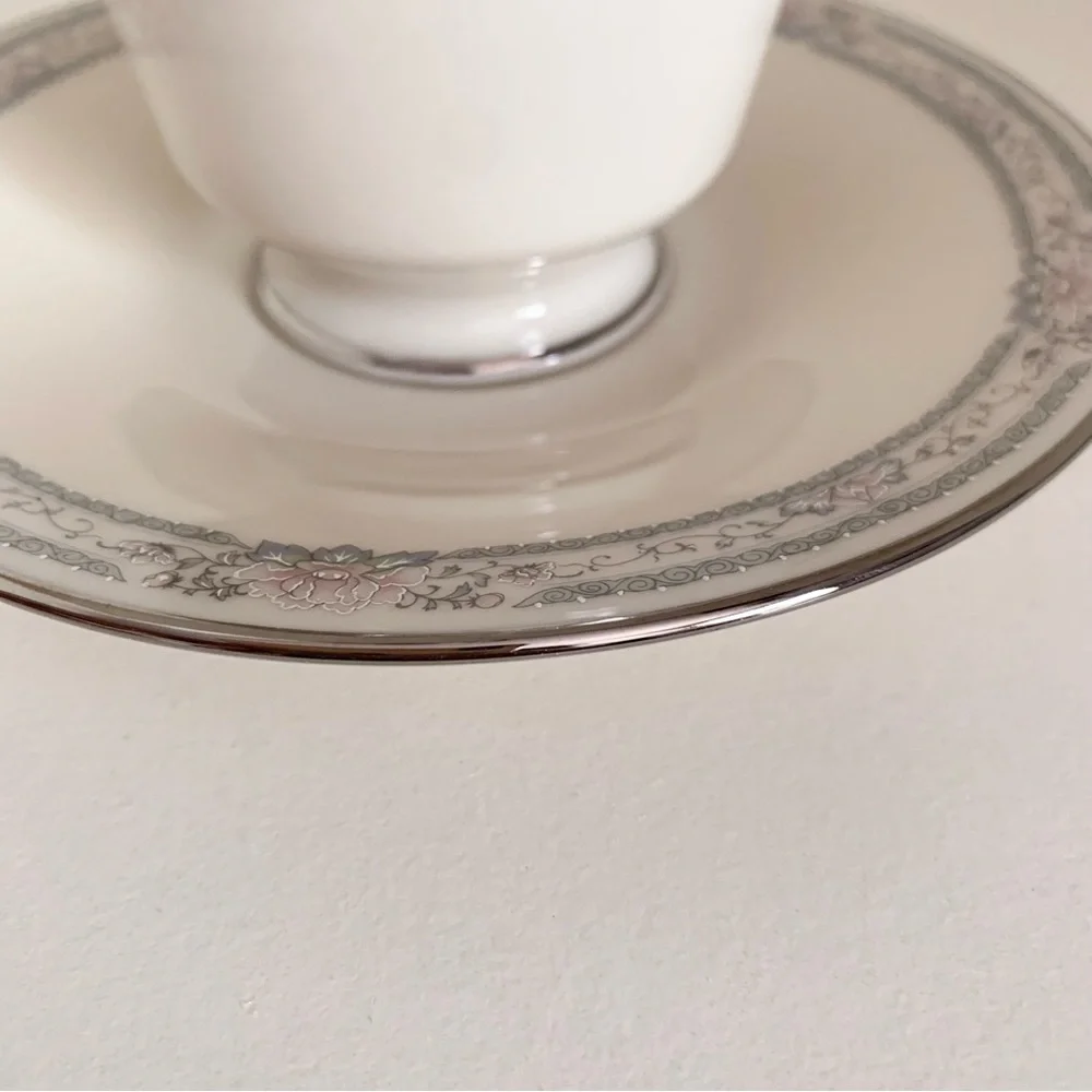 NWOT Lennox Charleston teacup and saucer